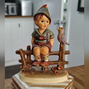Vintage M.I Hummel "WAYSIDE HARMONY" #111/1 Figurine GOEBEL W Germany 1938 Stamp